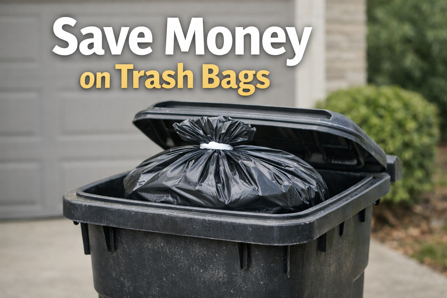 How to Save Money on Trash Bags Without Sacrificing Cleanliness